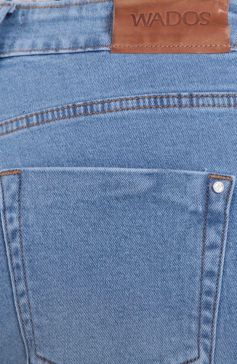 Jeans Wide Tiro Medio Pretina Basica Un Boton-6