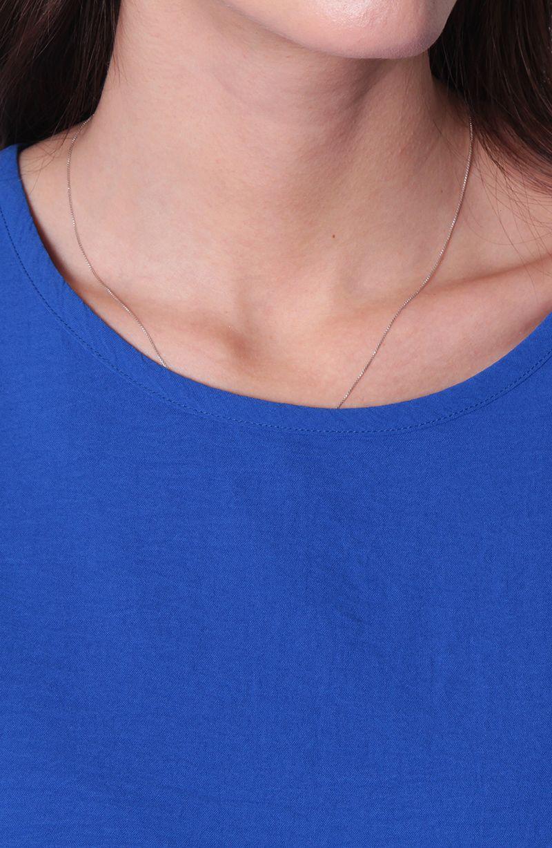 Blusa Manga Corta Escote Redondo-1