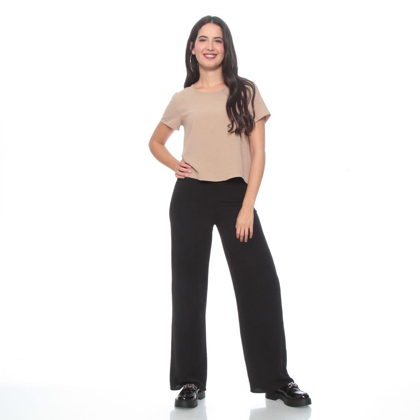 Blusa Manga Corta Escote  Redondo-2