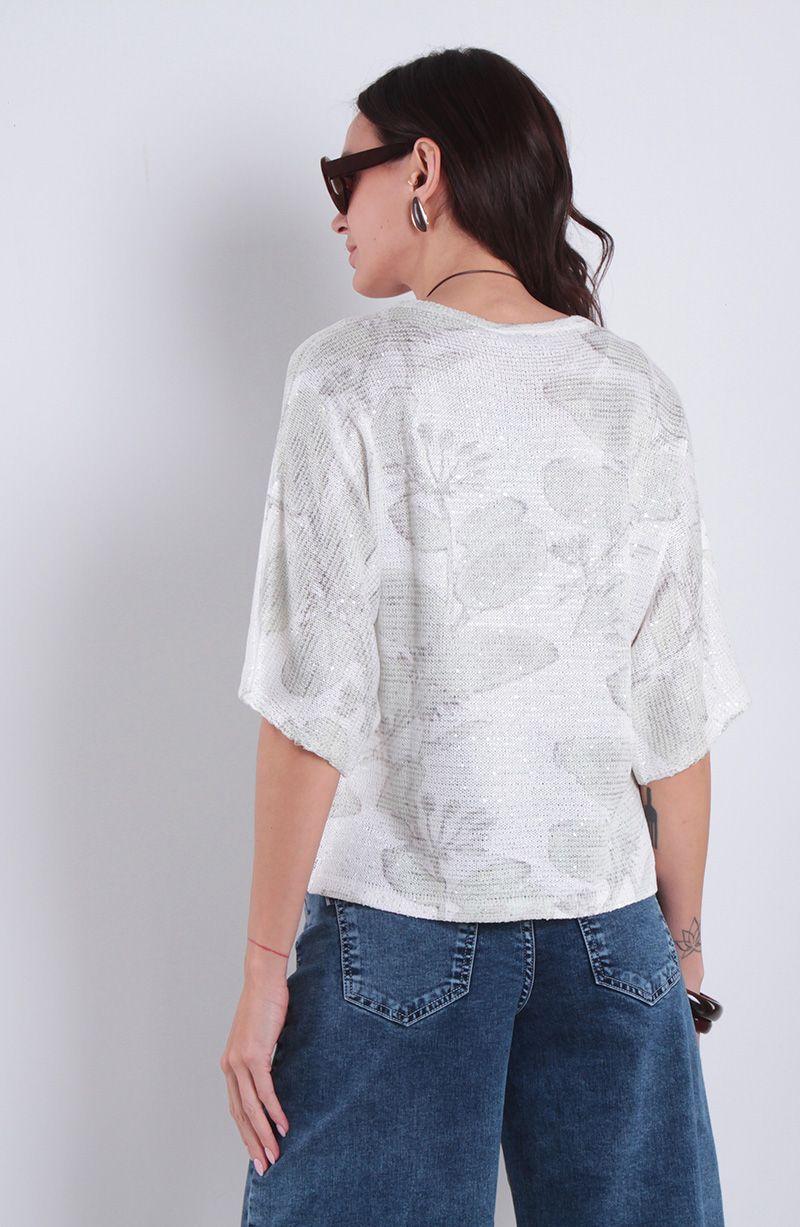 Sweater Sublimado Manga 3/4 Escote Redondo-2
