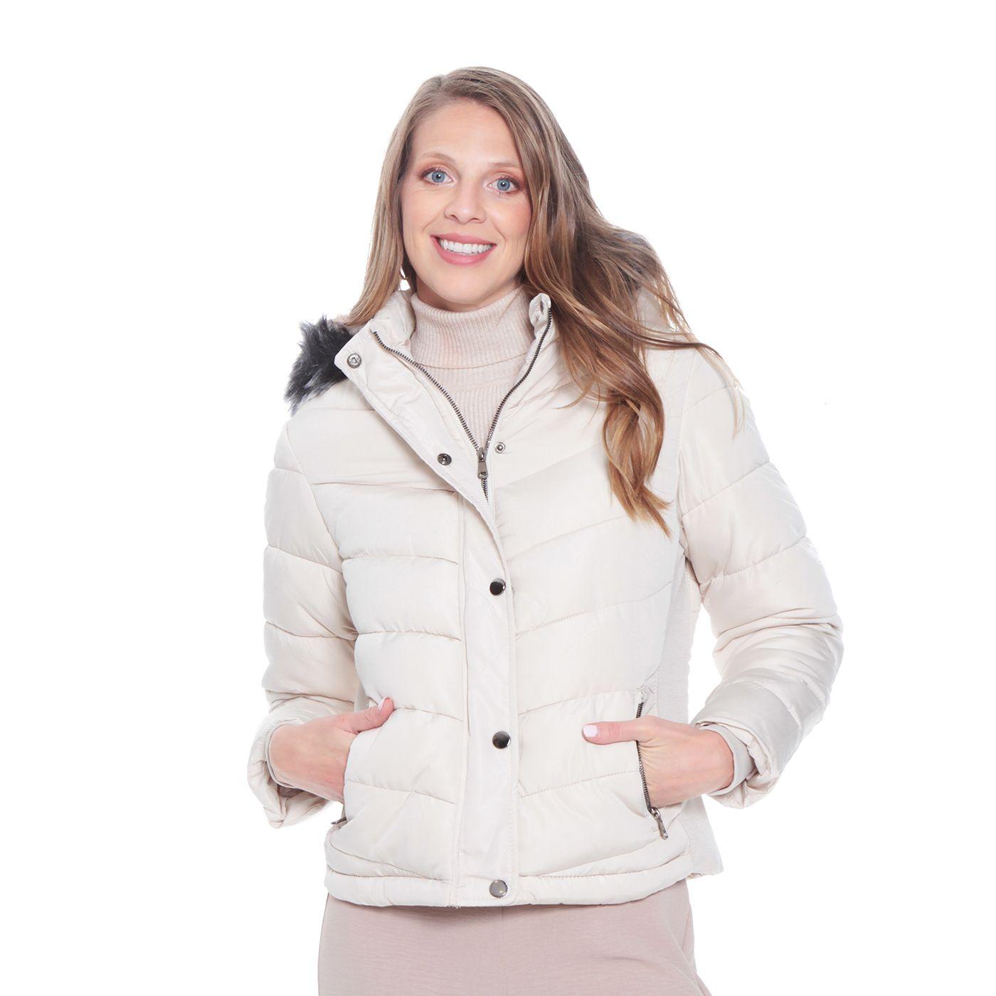 Parka Manga Larga Con Capucha-0
