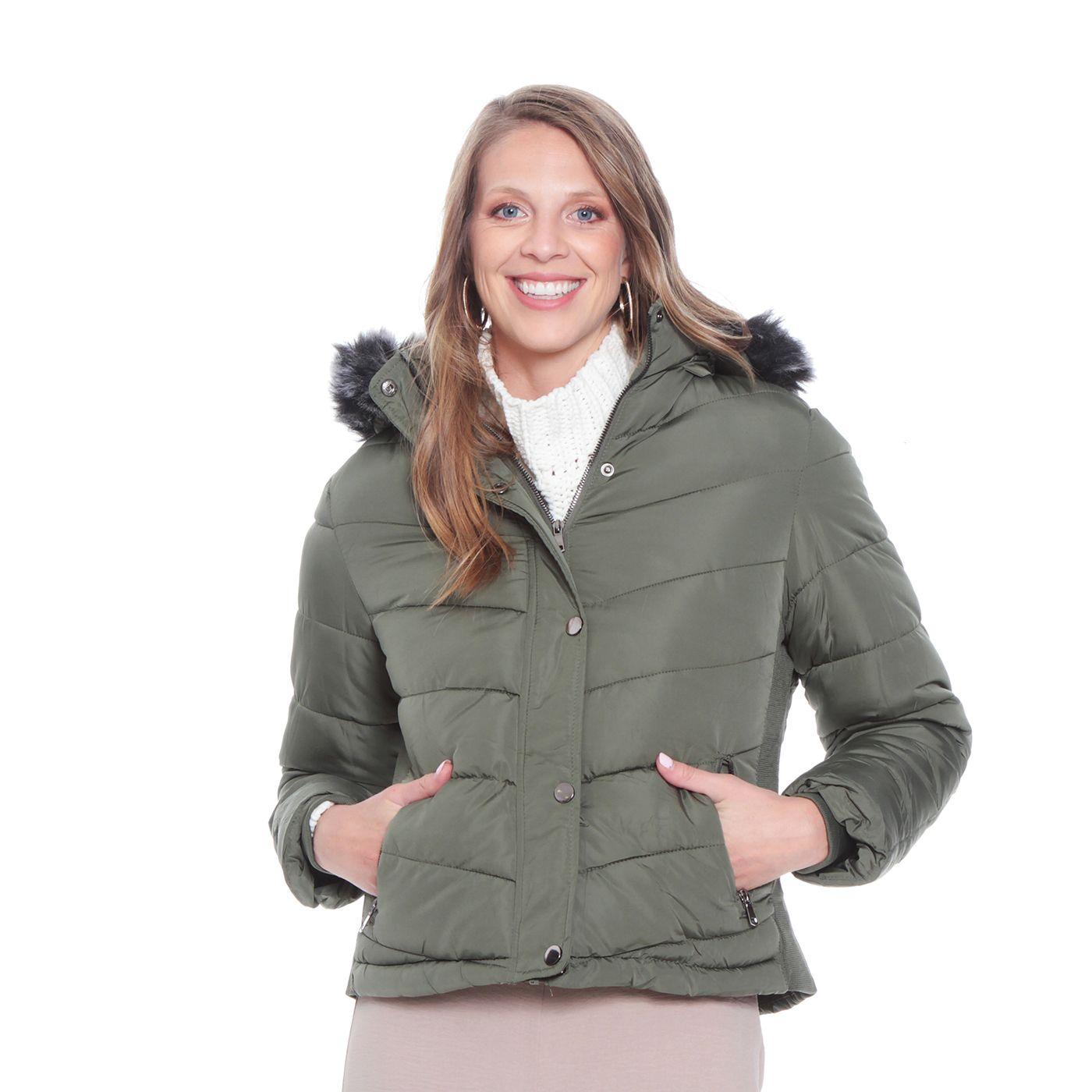 Parka Manga Larga Con Capucha-0