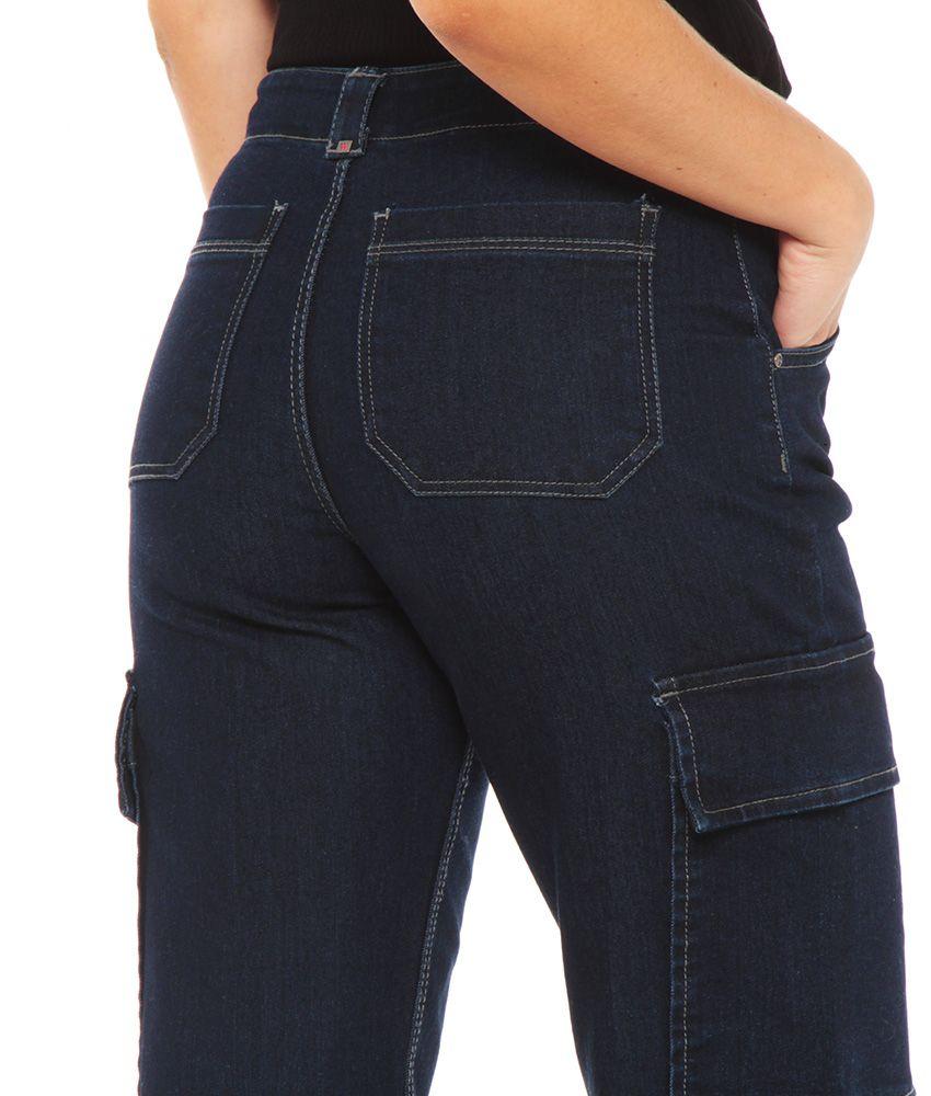 JEANS RECTO CARGO RAW TIRO MEDIO PRETINA INTERNA-9