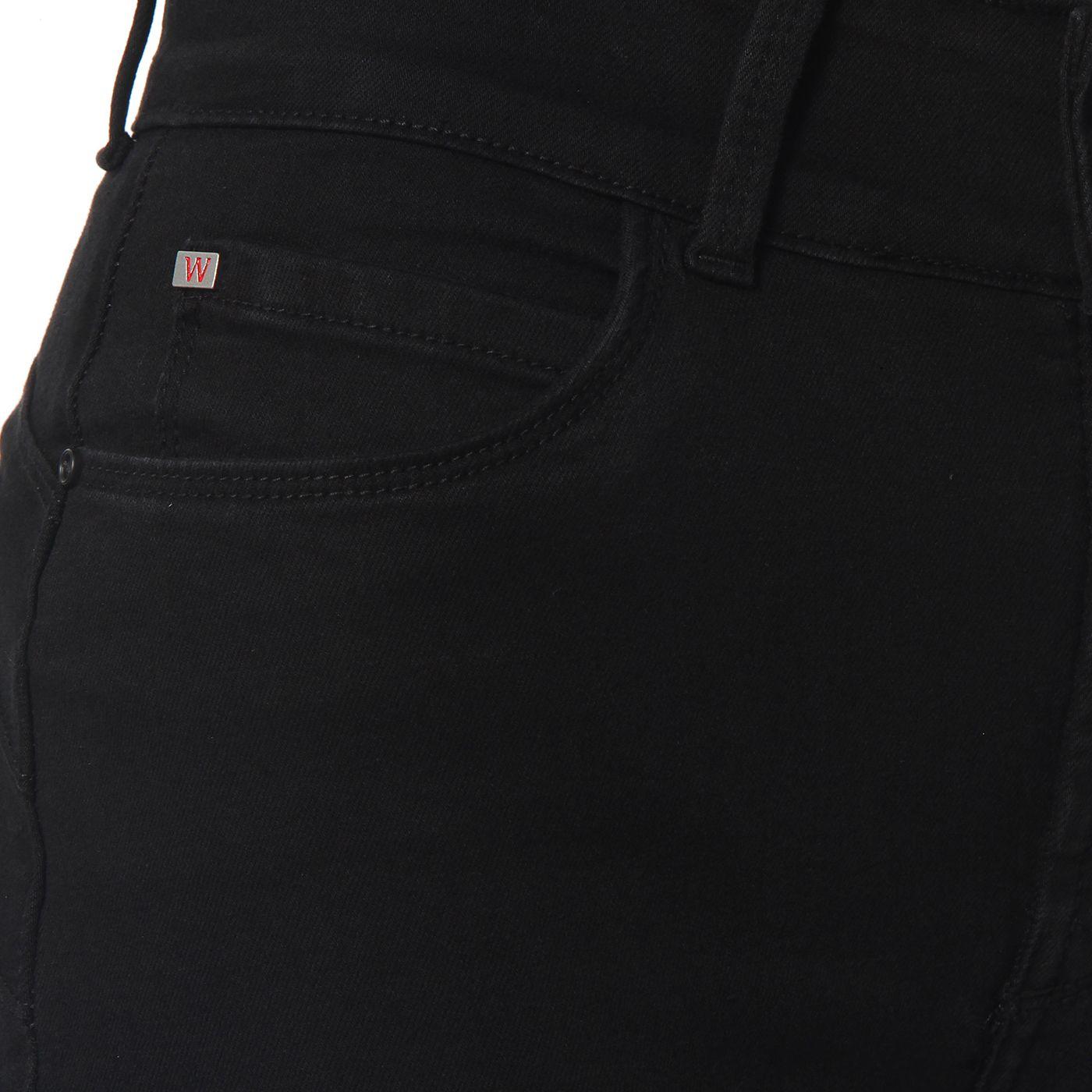 Jeans Push Up Pitillo Tiro Alto Pretina Media 2 Botones-7