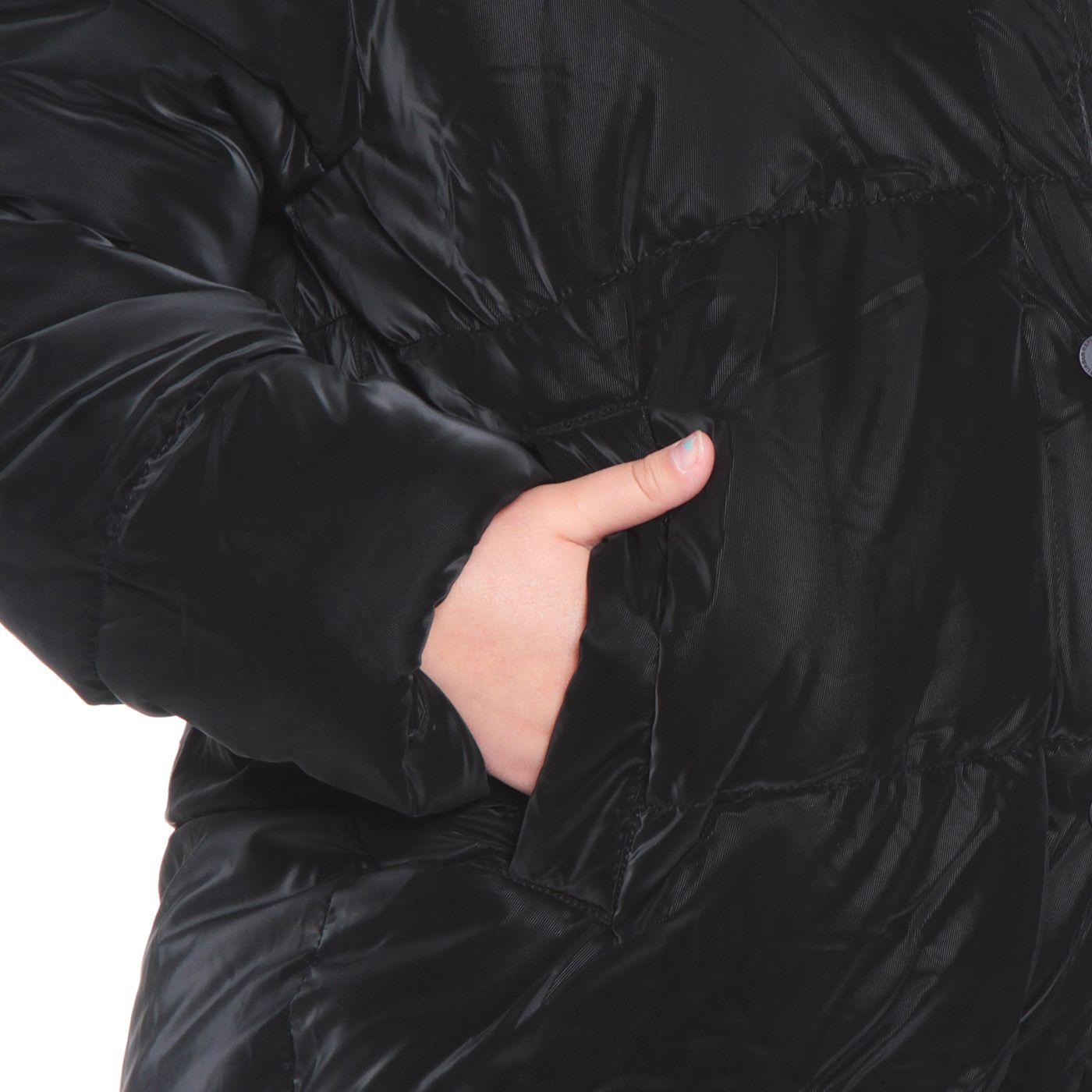 Parka Nina Manga Larga Con Bolsillo Y Capucha-3