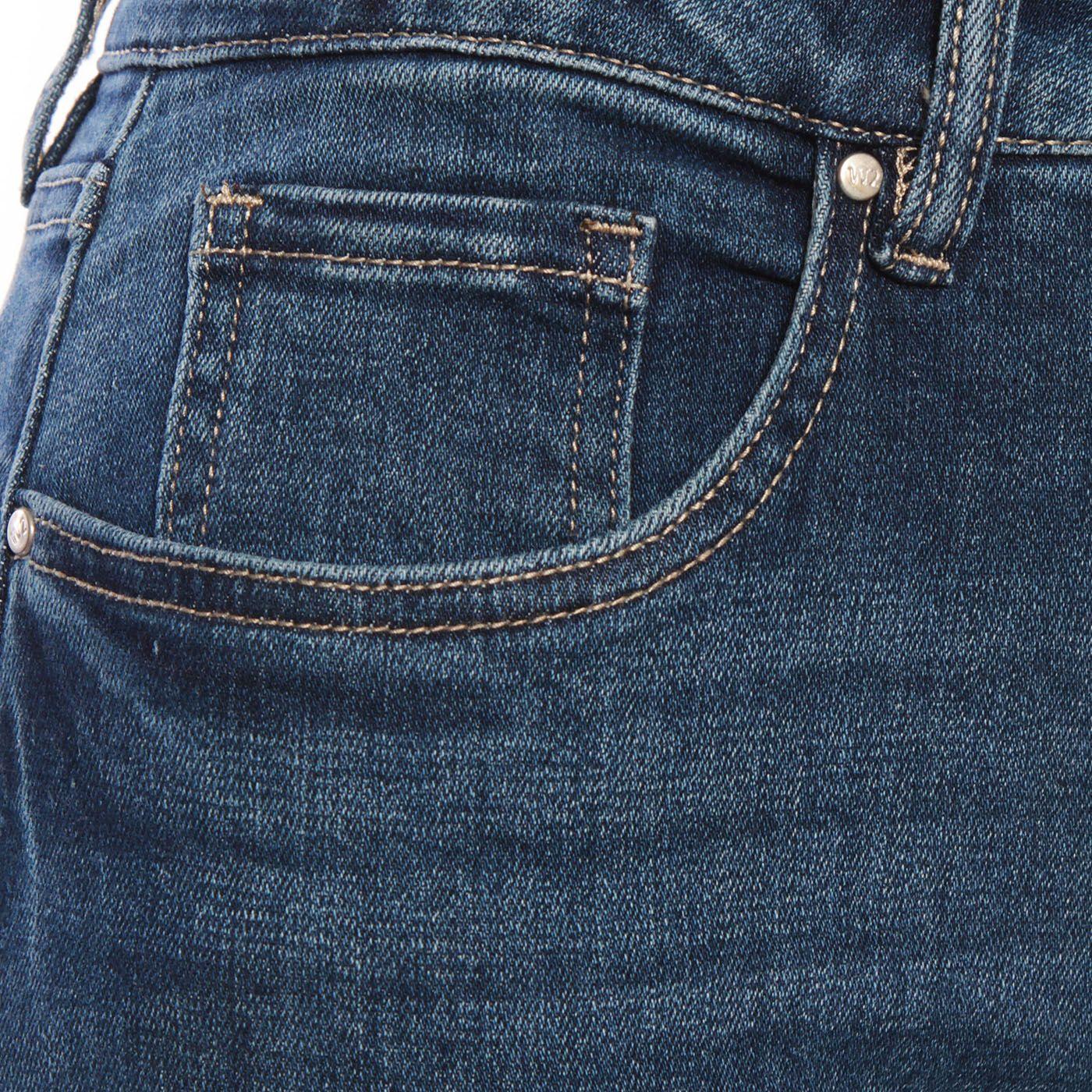 Jeans Recto Pretina Basica 1 Boton  Tiro Alto-3