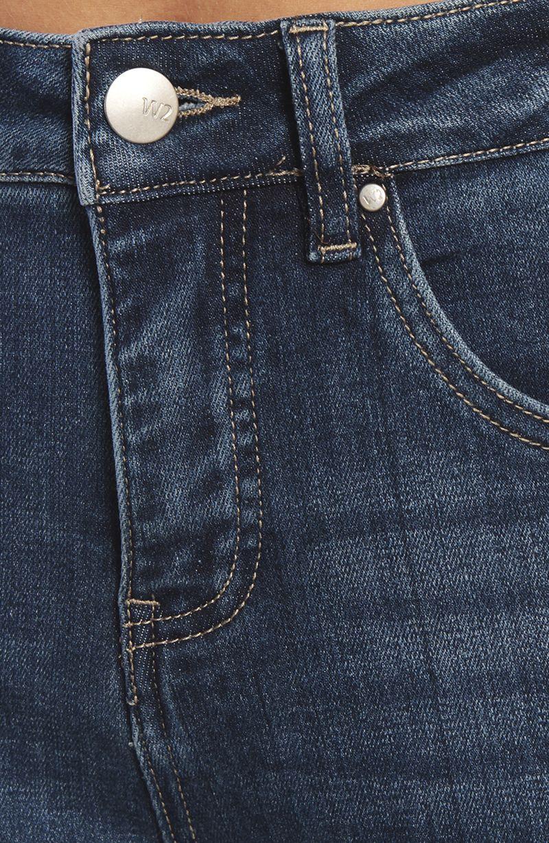 Jeans Recto Pretina Basica 1 Boton  Tiro Alto-4