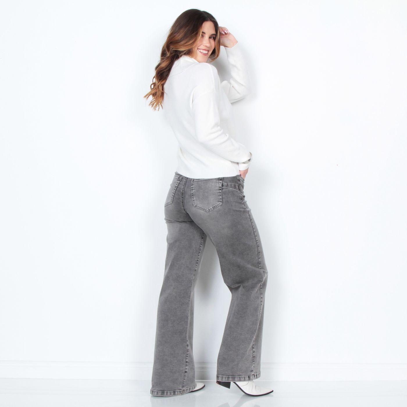 Sweater Manga Larga Cuello Alto-5