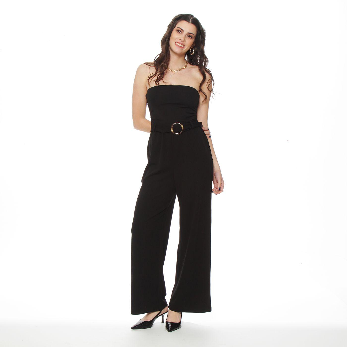 Enterito Strapless Con Cinturon-2