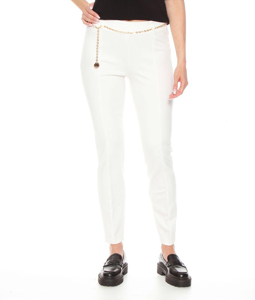 Pantalon Recto Solid-0