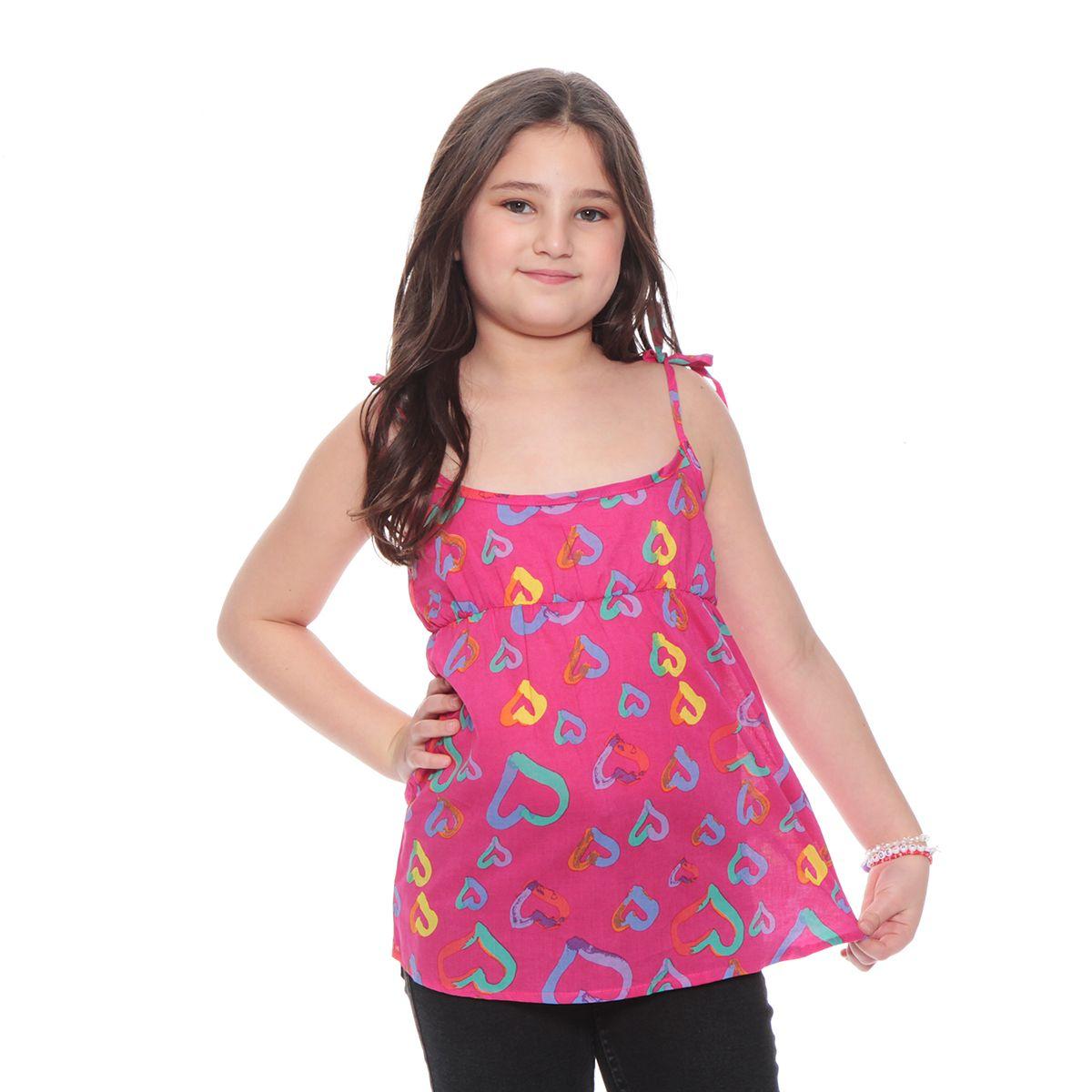 Blusa Pack 2 Infantil Con  Estampado Corazon-1