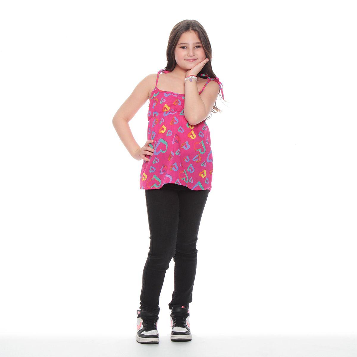 Blusa Pack 2 Infantil Con  Estampado Corazon-3