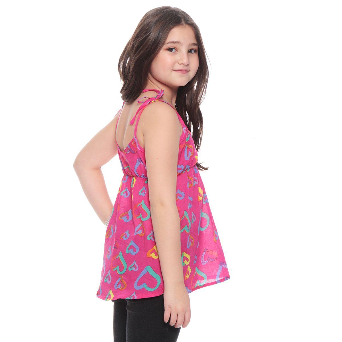 Blusa Pack 2 Infantil Con  Estampado Corazon-4