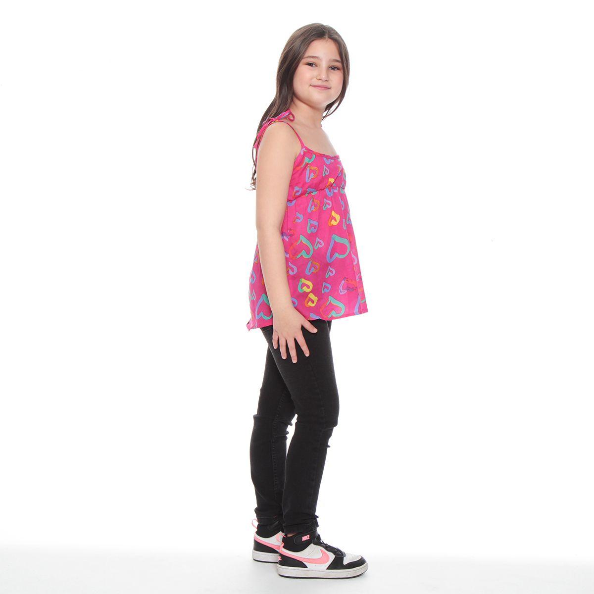 Blusa Pack 2 Infantil Con  Estampado Corazon-6