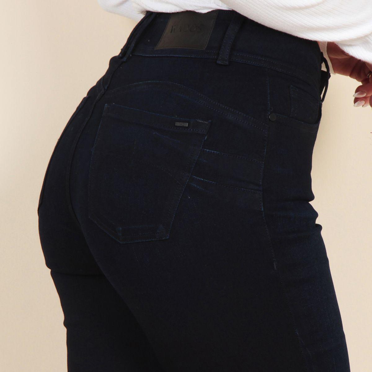 Jeans Slim Tiro Alto-3