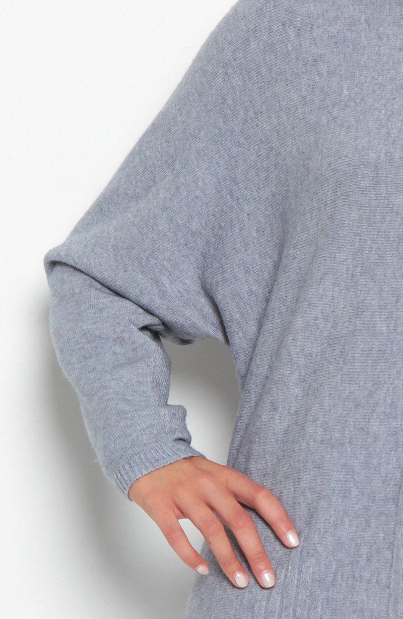 Sweater Manga Larga  Cuello Alto-5