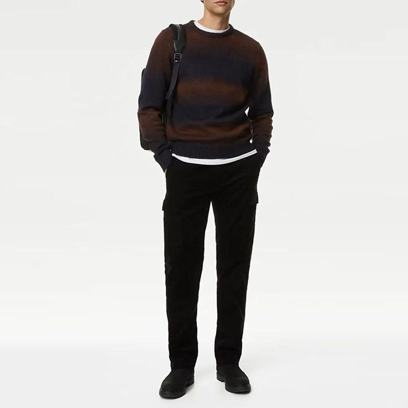 Sweater Hombre Manga Larga Escote Redondo-2