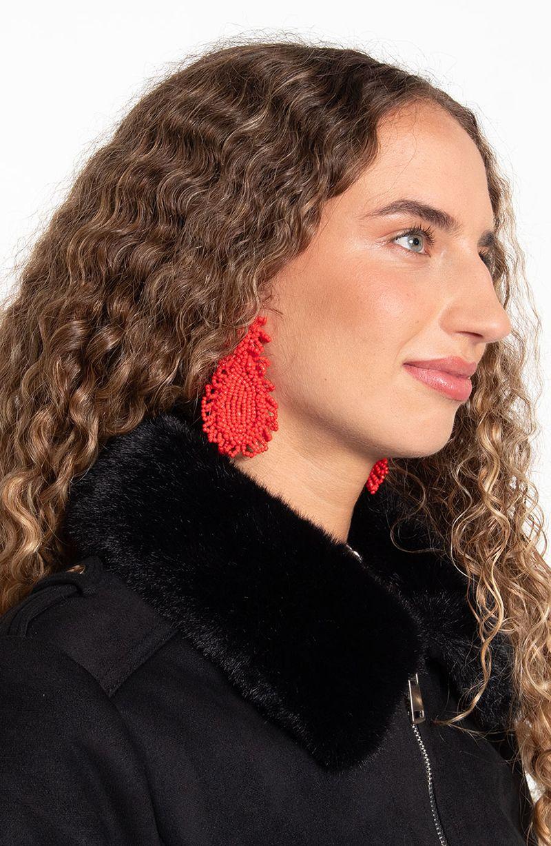 Chaqueta Manga Larga   Cuero Ecologico Con Cierre-1