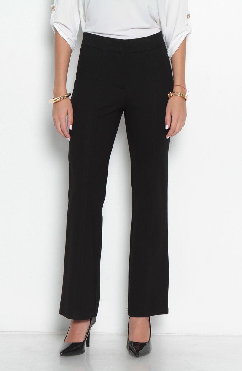 Ponte Recto Con Corte En Delantero Y Doble Broche-0