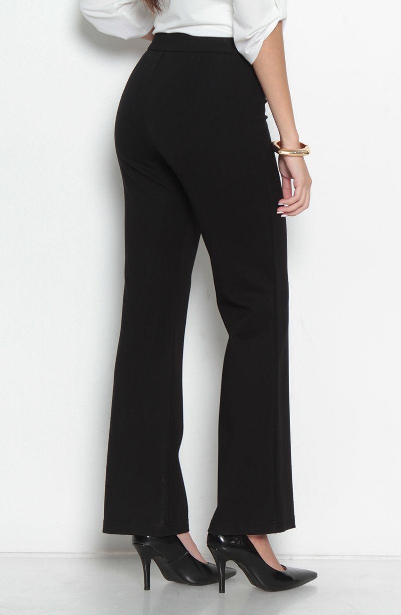 Ponte Recto Con Corte En Delantero Y Doble Broche-4