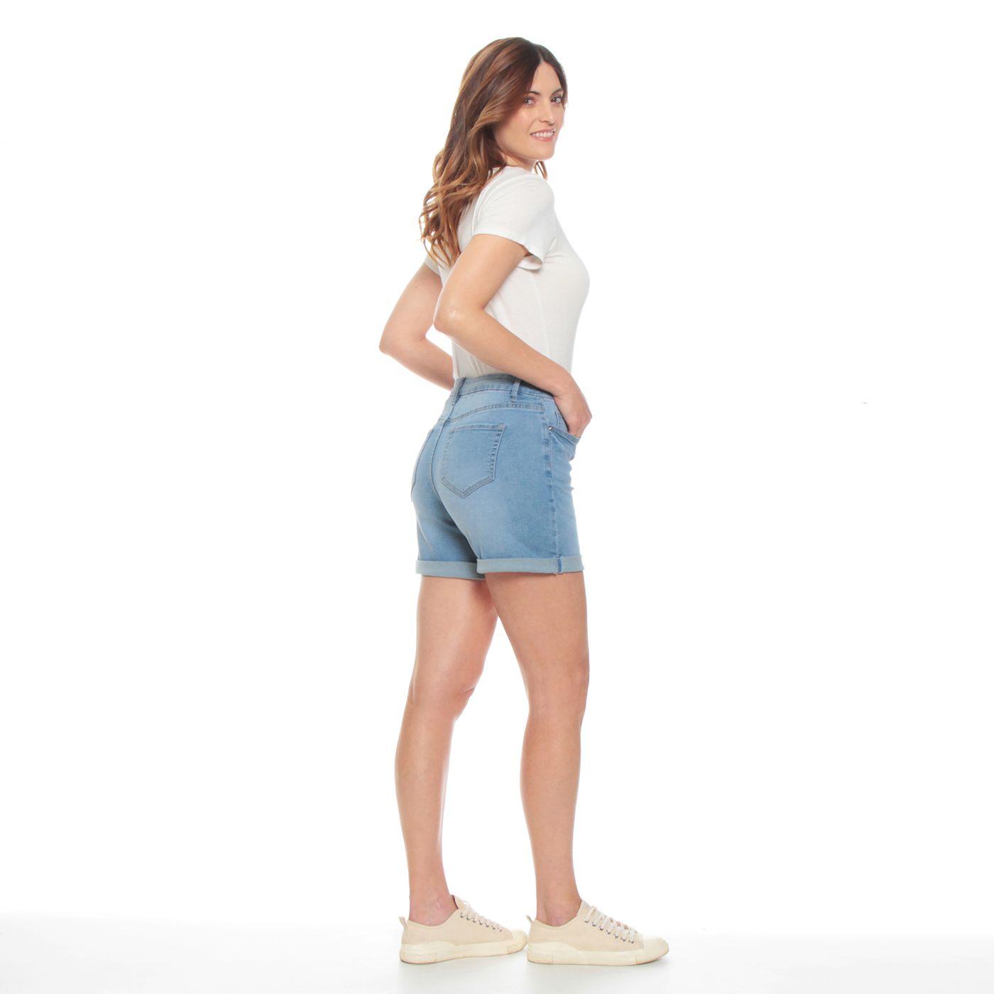 Short Denim Pretina Basica Un Boton-6