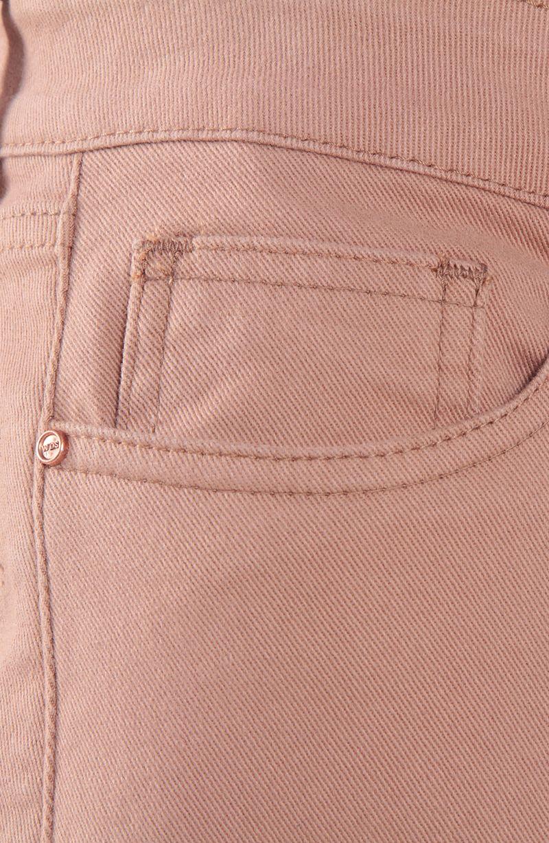 Jeans Wide Leg Tiro Alto  Pretina Basica 1 Boton-7