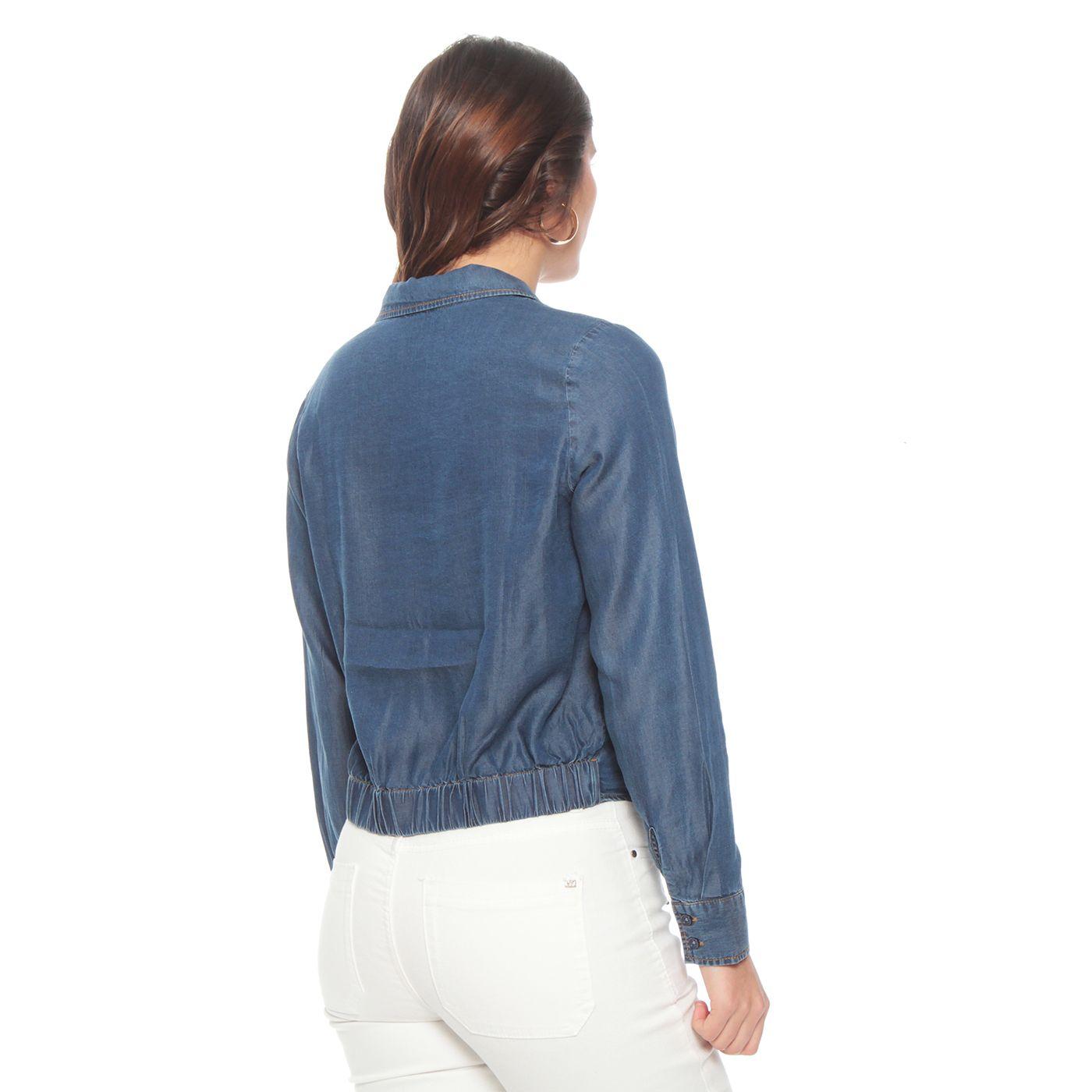 Blusa Lyocell Manga Larga Abotonada En El  Delantero-5
