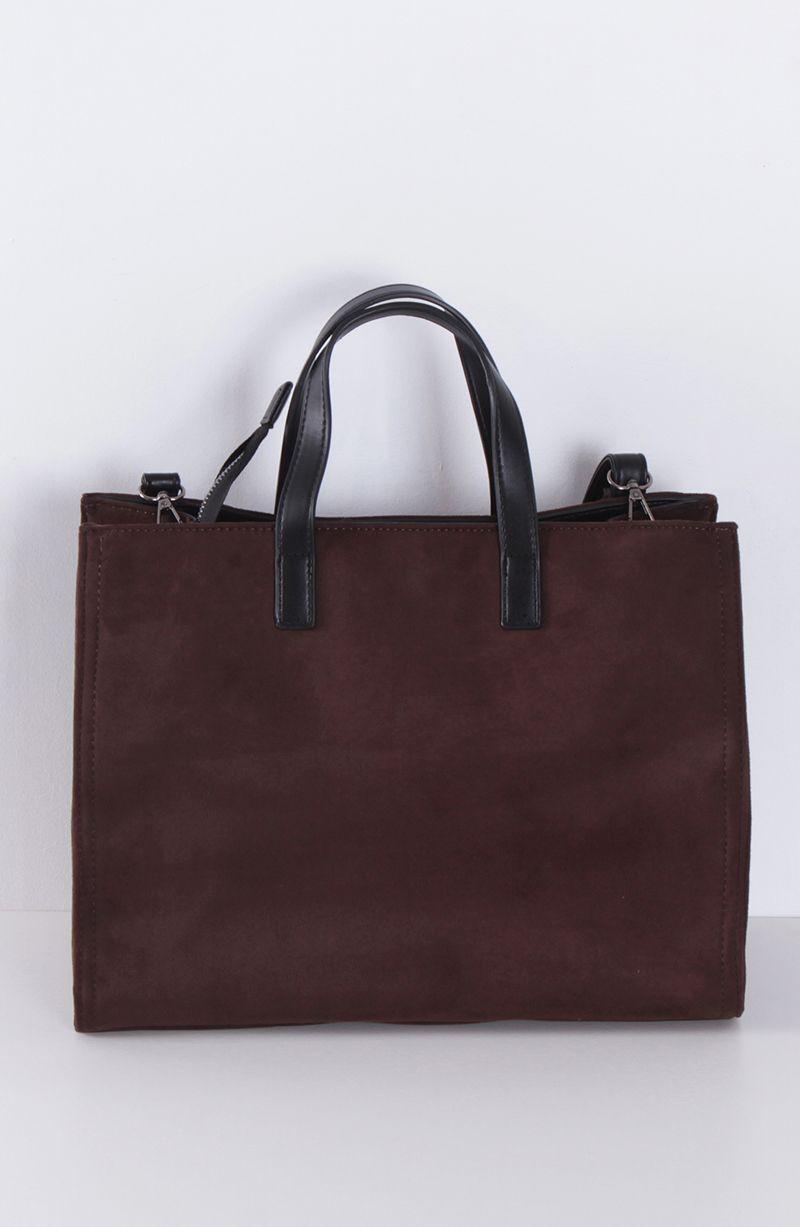 Cartera Cuadrada Cuero Ecologico-8