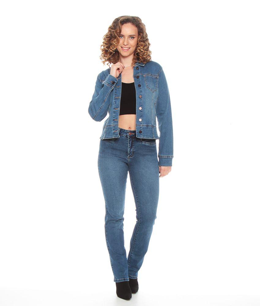 Chaqueta Manga Larga Denim Pretina Interna-7