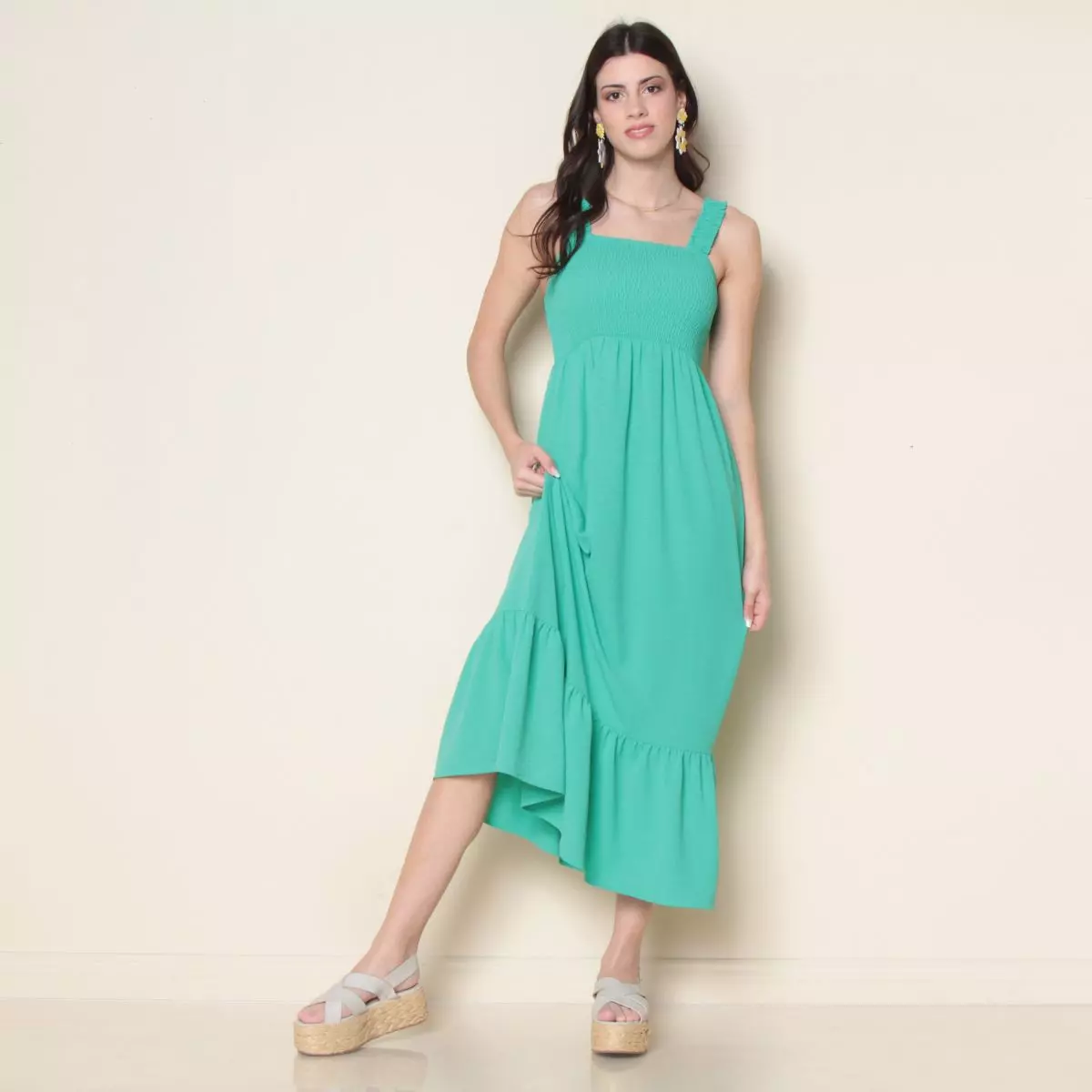 Vestido Largo Sin Manga-3
