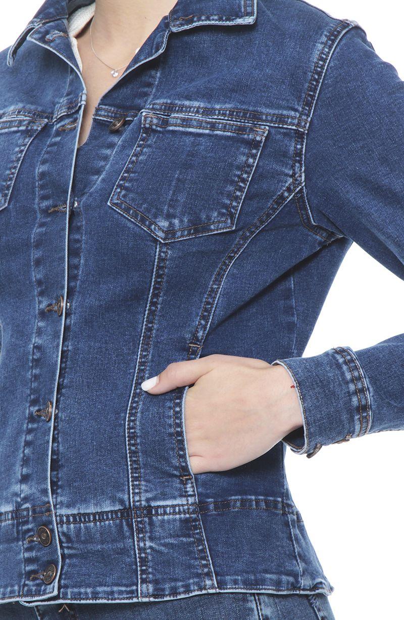 Chaqueta Manga Larga Denim-2