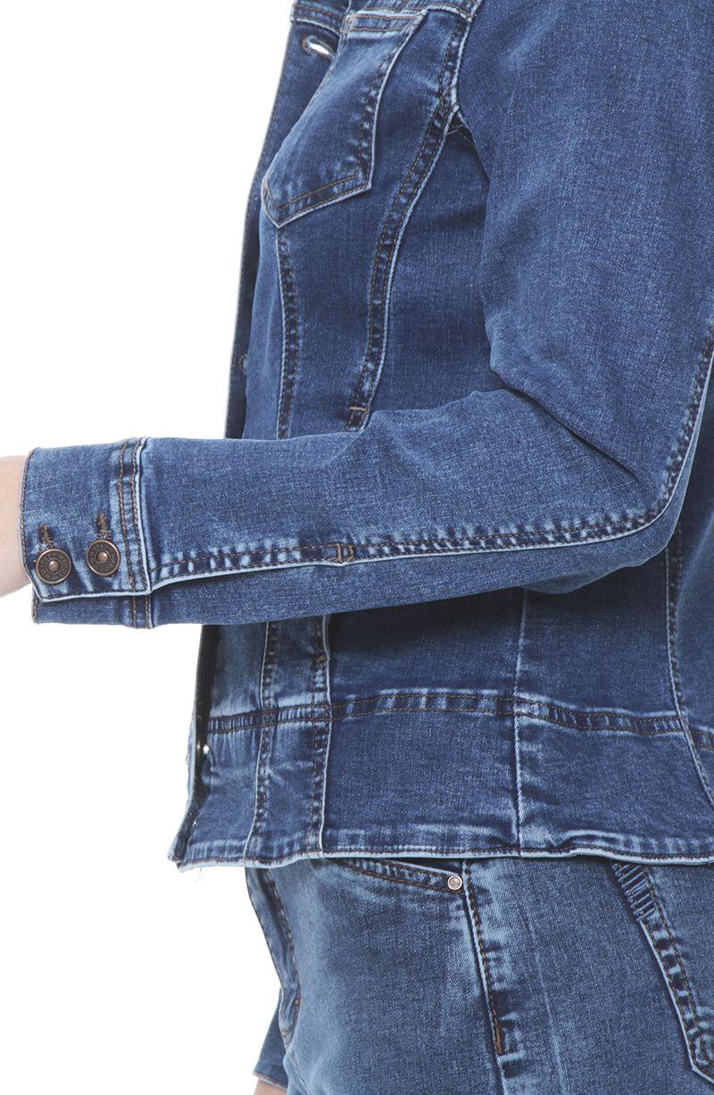 Chaqueta Manga Larga Denim-4
