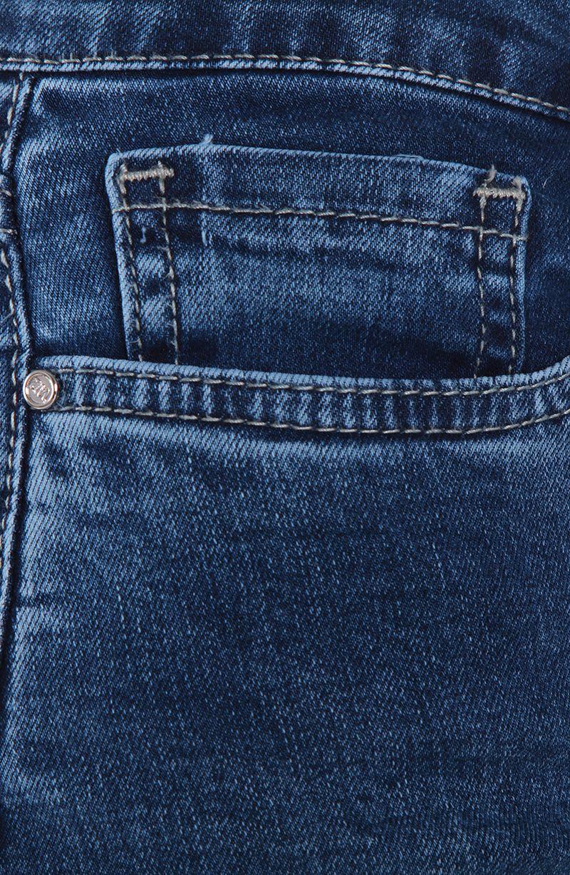 Jeans Recto Tiro Alto Basico Pretina Un Boton-2