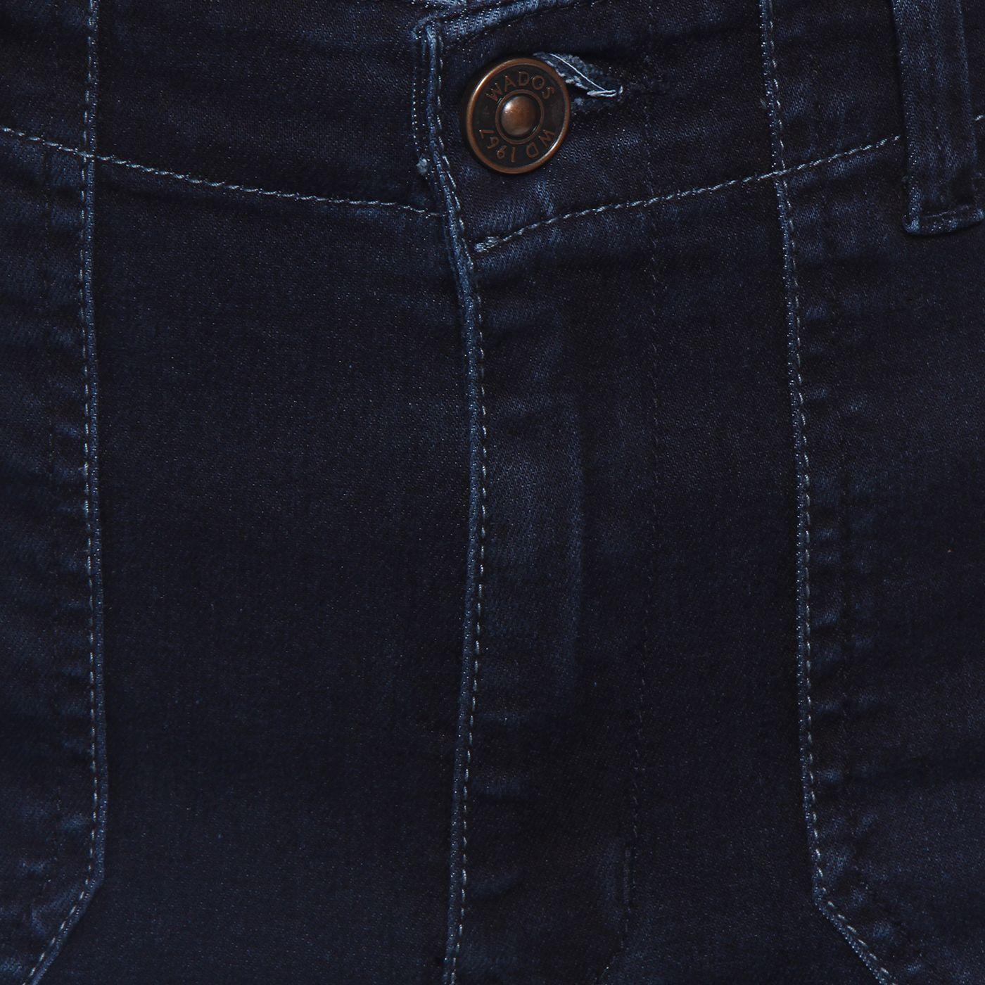 Jeans Recto Cargo Tiro Alto Pretina Interna 1 Boton-7