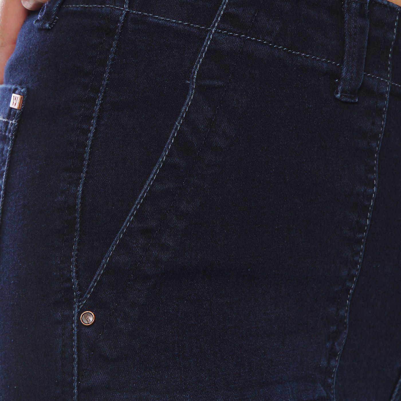 Jeans Recto Cargo Tiro Alto Pretina Interna 1 Boton-8