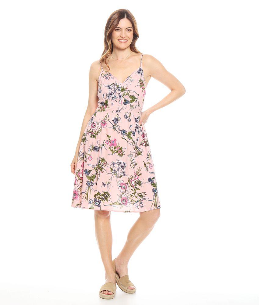 Vestido Sin Manga Pabilo Ajustable Escote Corazon-3