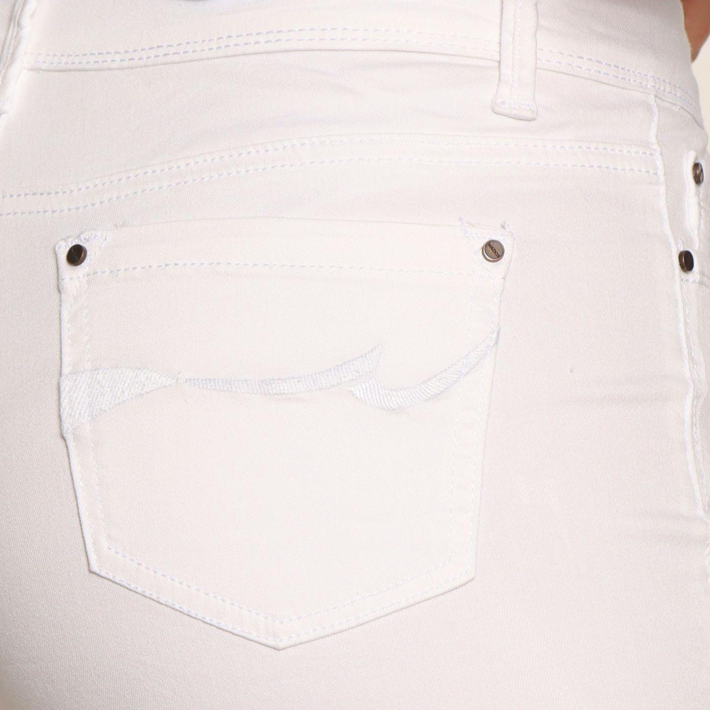 Short Basta Roll Up Tiro Alto Pretina Basica 1 Boton-4