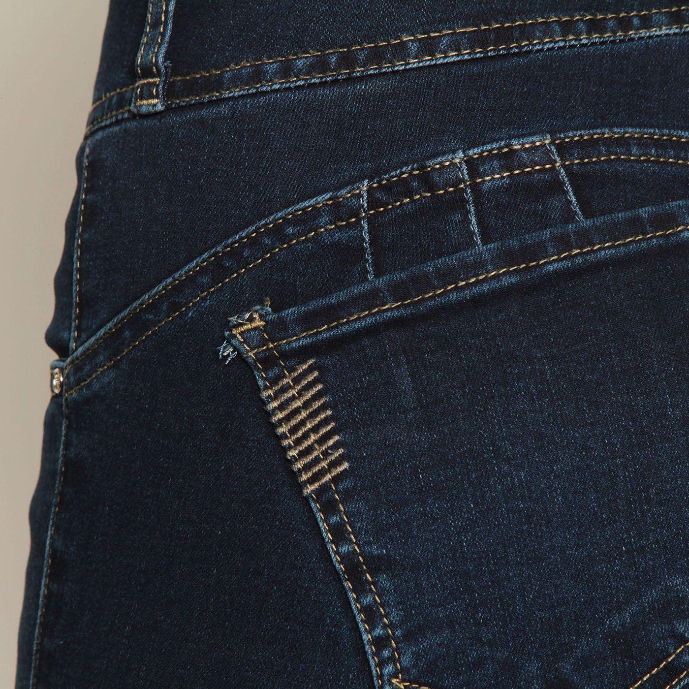 Jeans Pitillo Tiro Alto Pretina Antatomica 3 Botones Push Up-9