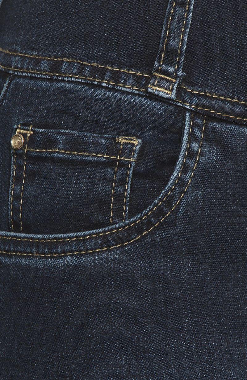 Jeans Pitillo Tiro Alto Pretina Antatomica 3 Botones Push Up-7