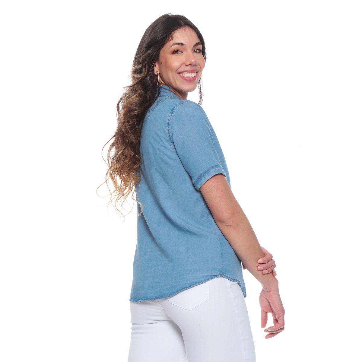 Blusa Manga Corta Lyocell-6