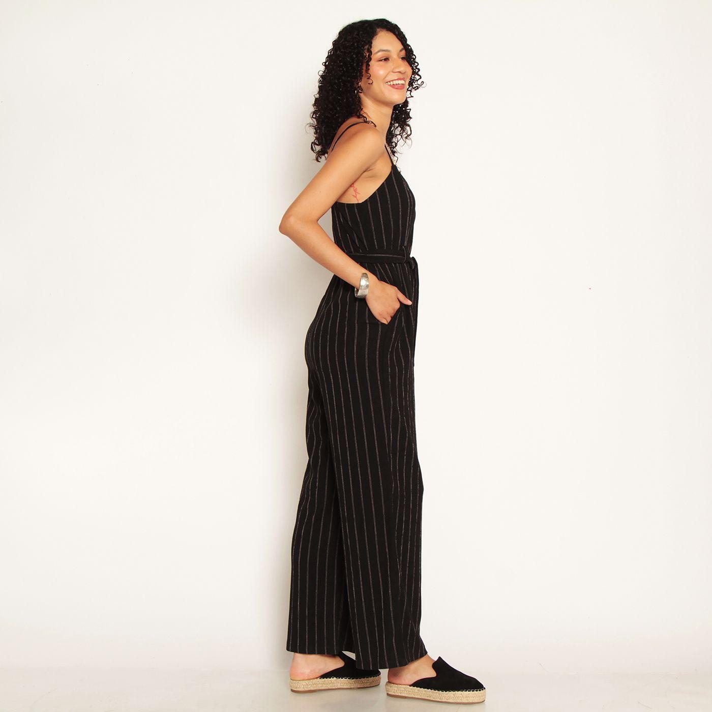 Enterito Sin Manga Con Lazo En Cinturaescote V-4