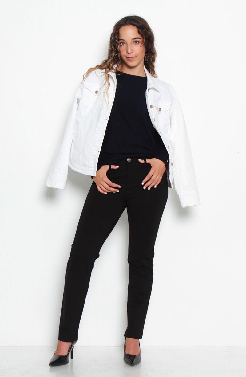 Sweater Manga Larga Solido    Escote Redondo-0