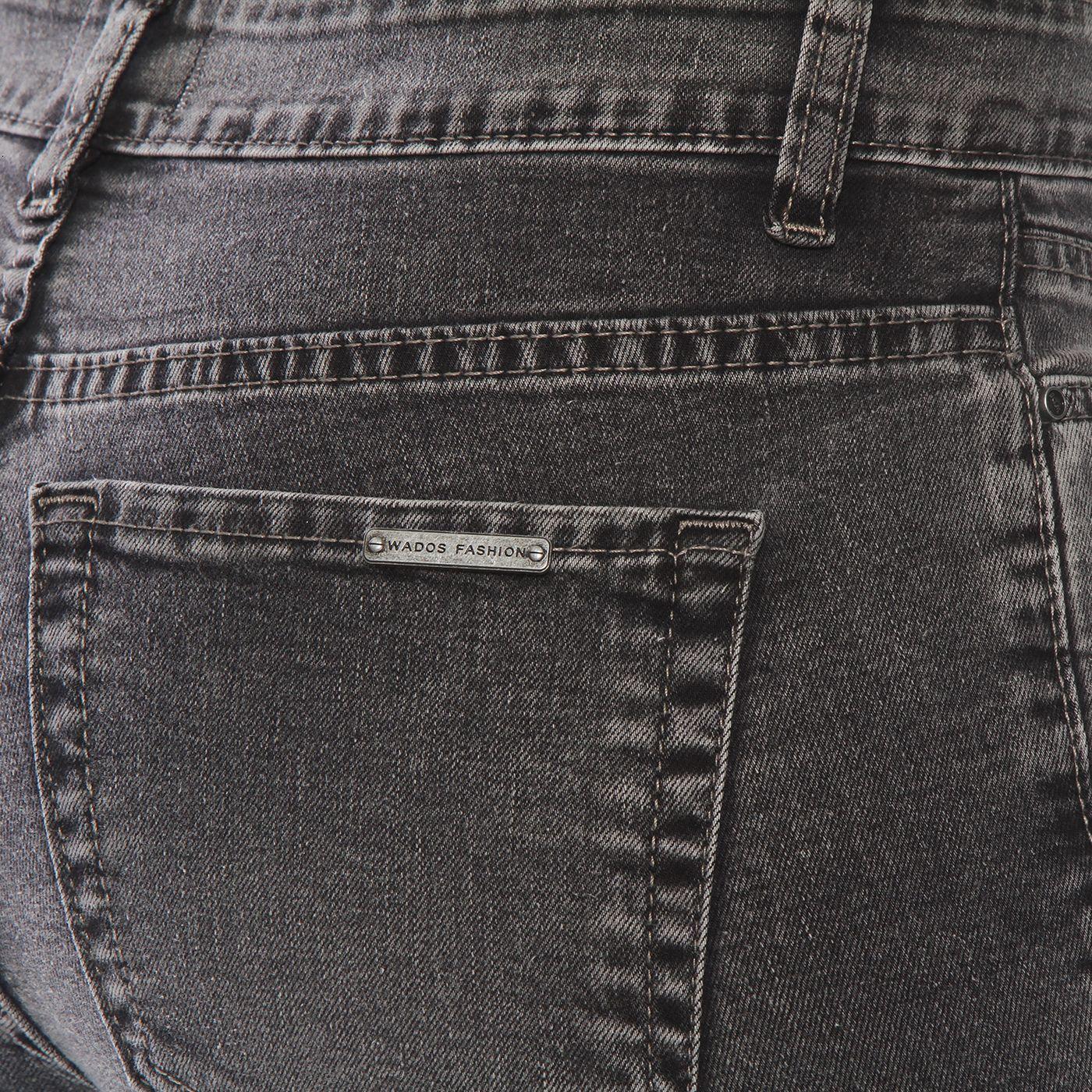 Jeans Recto Clasico Tiro Alto Pretina 1 Boton-7