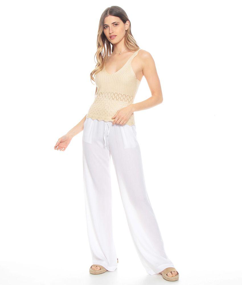 Peto Sin Mangas Tejido Escote V-2