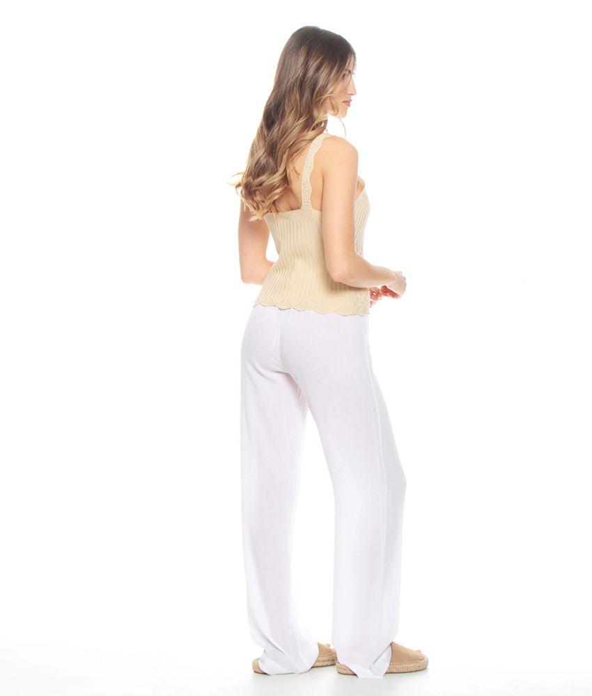 Peto Sin Mangas Tejido Escote V-6