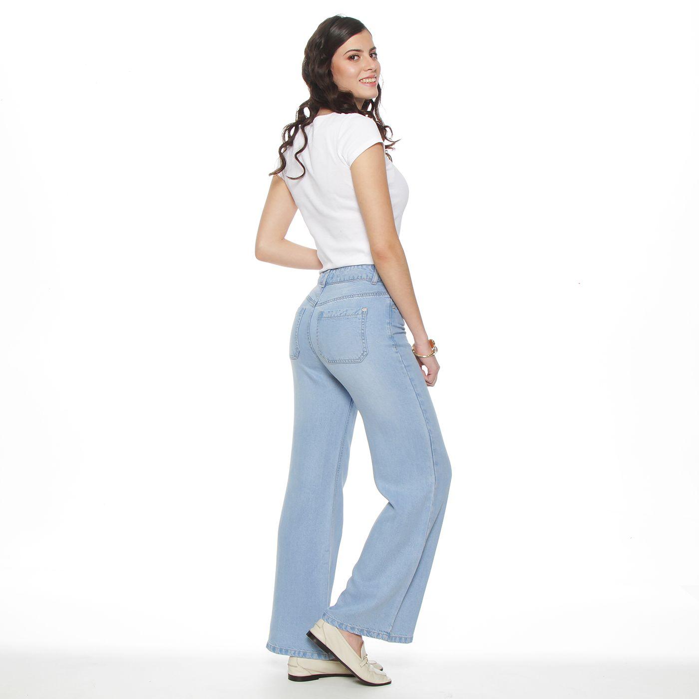 Pantalon Recto Lyocell Pretina Basica 1 Boton-6