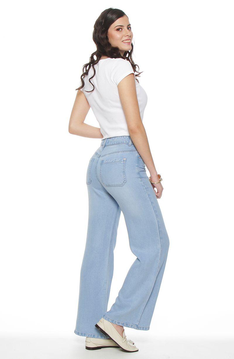 Pantalon Recto Lyocell Pretina Basica 1 Boton-5