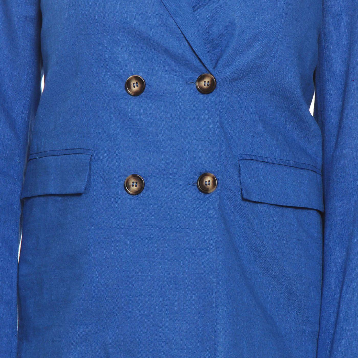 Blazer Manga Larga Con Bolsillo-5