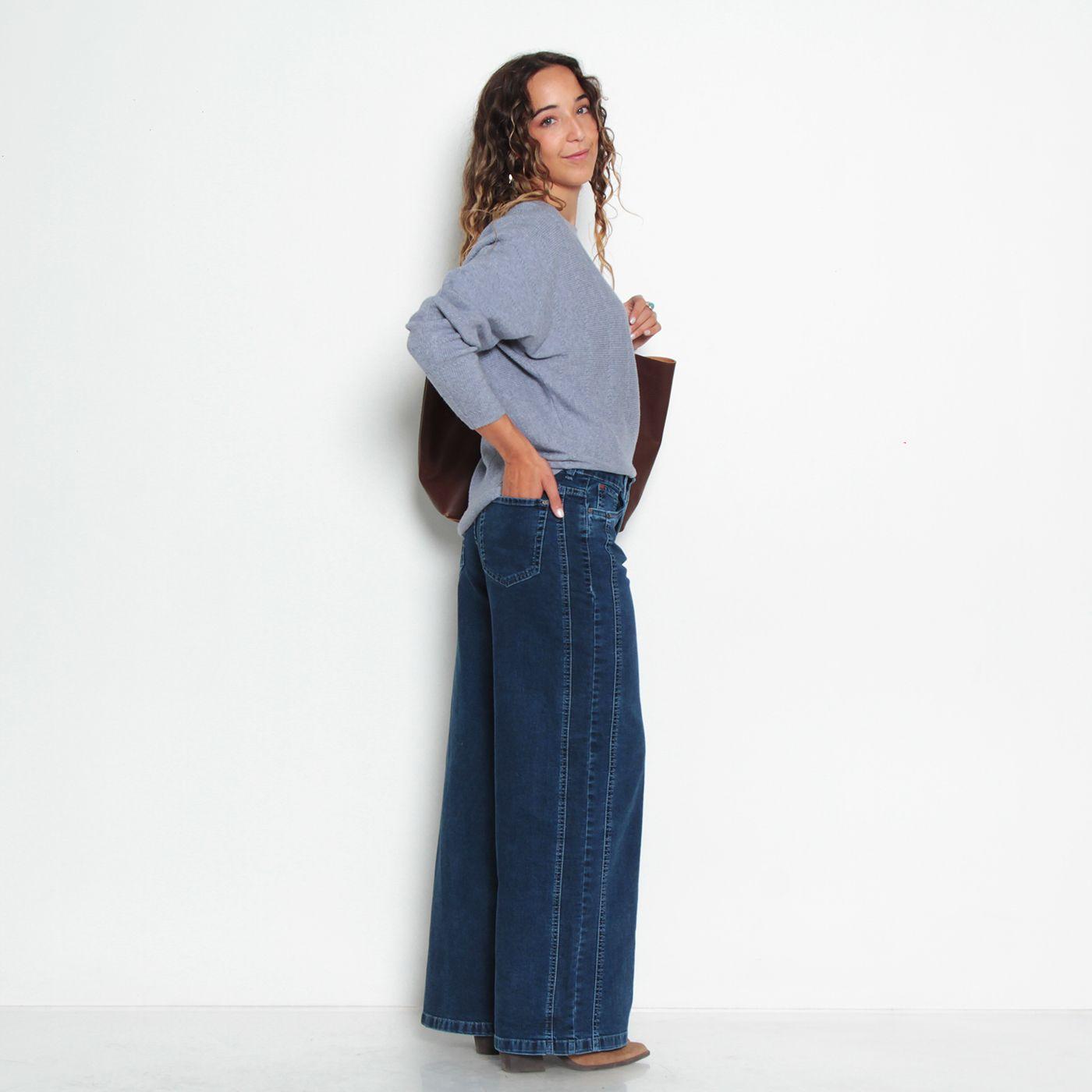 Sweater Cuello Redondo Manga Kimono-6