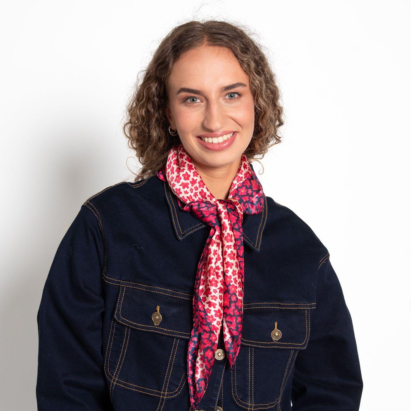 Panuelo Estampado Flores-2